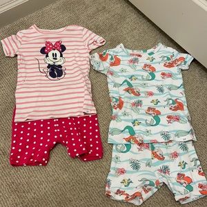 Girls Gap Disney Pjs